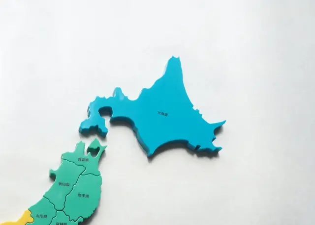 北海道・東北エリアの地図