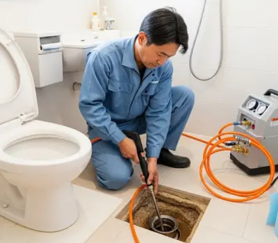 大阪市|排水逆流トラブルの高圧洗浄