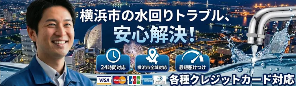 横浜市|横浜市の水回りトラブル安心解決!