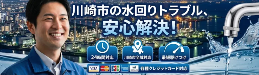 川崎市|川崎市の水回りトラブル全て解決|生活トラブルSOS