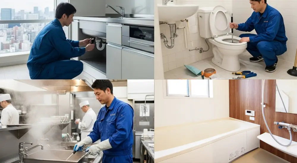 大阪市|あらゆる水回りのトラブルに対応|生活トラブルSOS