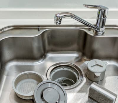 墨田区横川|一般住宅|キッチン排水つまりの除去